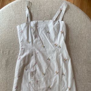 Forever 21 White Floral Dress